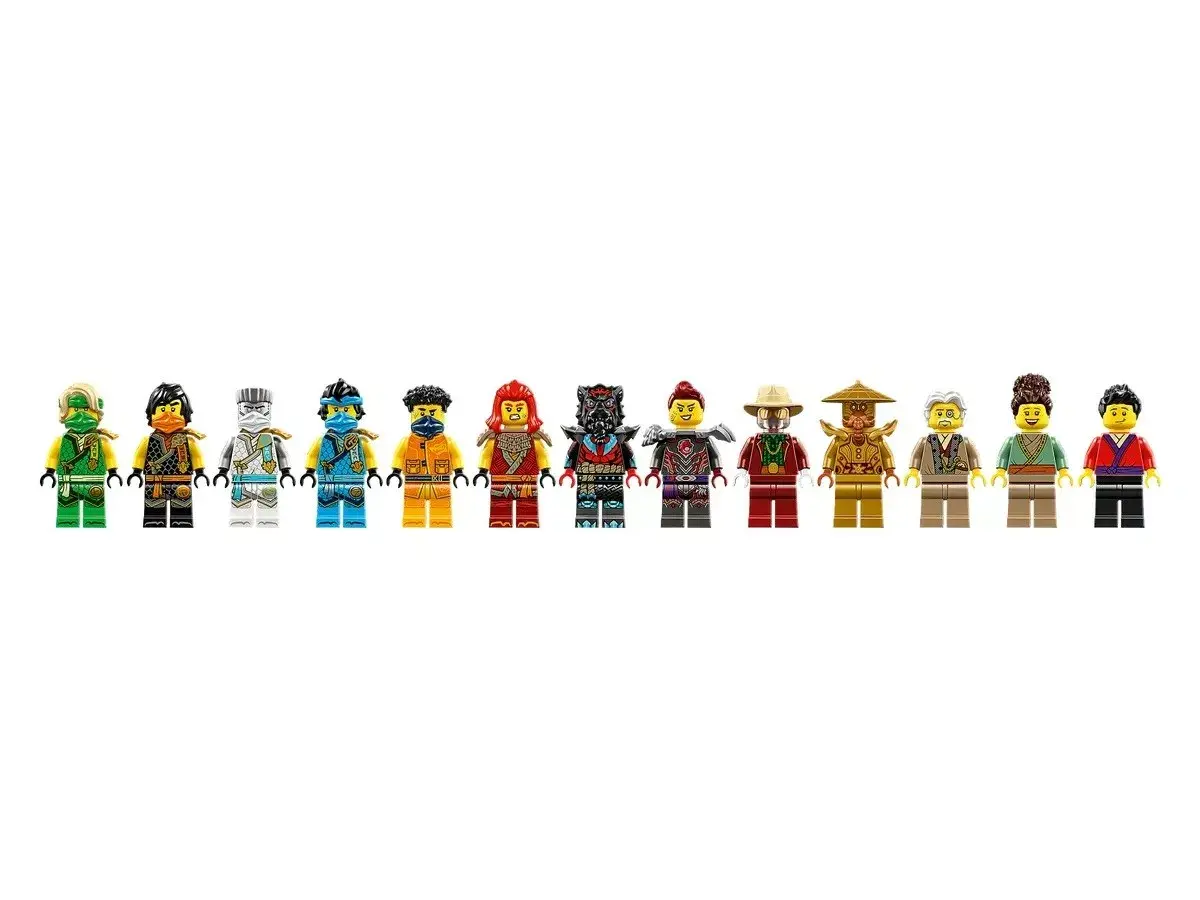 LEGO NINJAGO Tournament City with Temple 71814 Photo 8