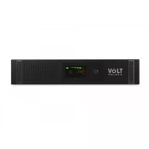 UPS Volt Polska RackUPS 850VA 480W with 1×9Ah battery — rack/tower emergency power supply