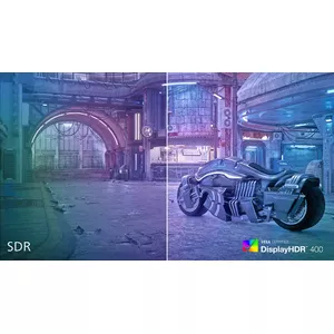 DisplayHDR 400 reālākiem un izcilākiem attēliem
