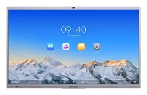 Интерактивная плоская панель Hikvision DS-D5C86RB/B, 86" (2,18 м) LED 4K UHD, 400 кд/м², VA, Android, серебристая