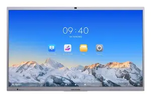 Hikvision DS-D5C86RB/B Interactive Flat Panel 86" 4K Ultra HD LED Touchscreen Android Silver