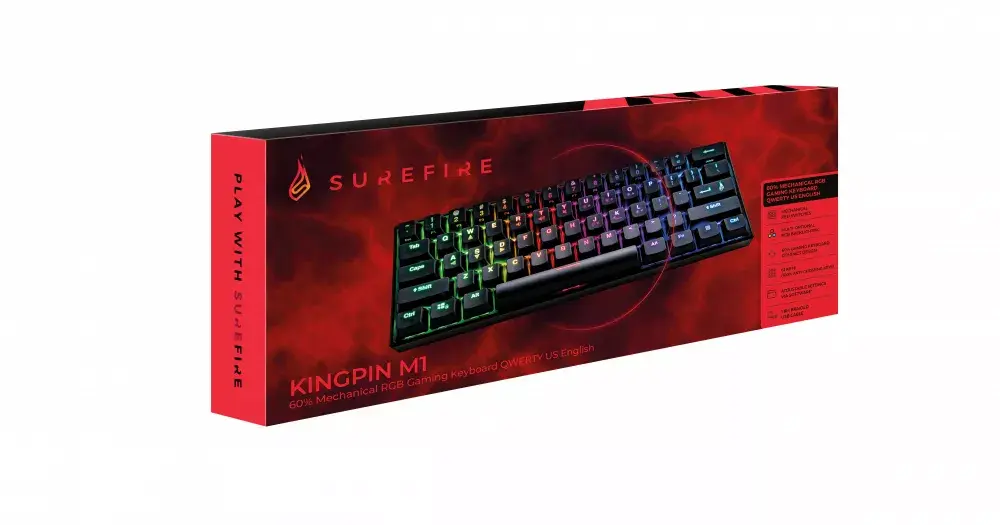 SUREFIRE KingPin M1 механическая игровая клавиатура Photo 4
