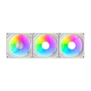 Cooling fans Darkflash Gauss G24 3-in-1 White 120mm — set of 3, 120 mm