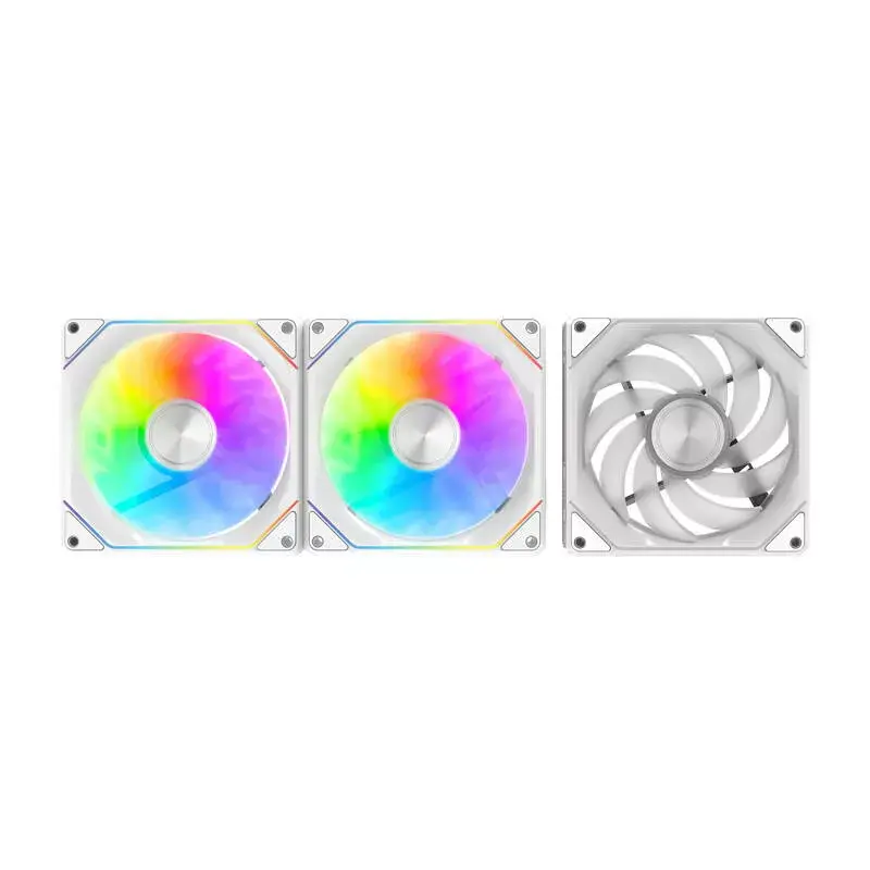 Ventilatori Darkflash Gauss G24 3-in-1 White 120 mm Photo 2