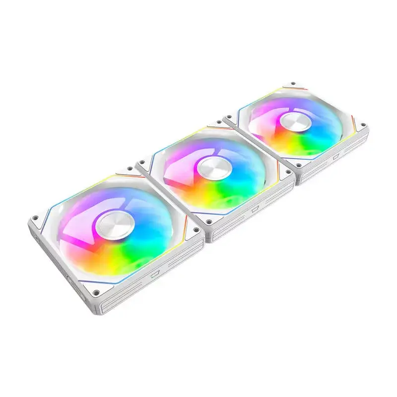 Ventilatori Darkflash Gauss G24 3-in-1 White 120 mm Photo 3