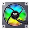 120 mm ventilators Darkflash DM20 Black Photo 2