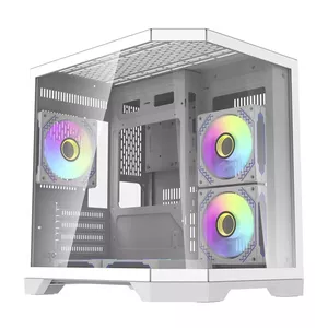 Darflash FT350 computer case, ATX, white