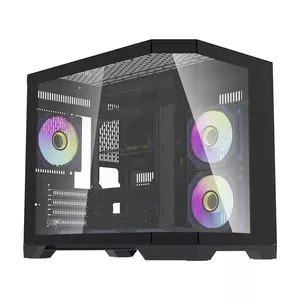 Darflash FT418 computer case, ATX, black