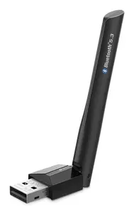 Bluetooth‑адаптер TP‑LINK UB500 Plus USB Type‑A (штекер), Bluetooth 5.3, чёрный, Plug‑and‑Play