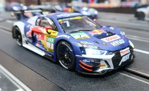 Slot car CARRERA Audi R8 LMS GT3 Red Bull DTM — Digital 132 scale