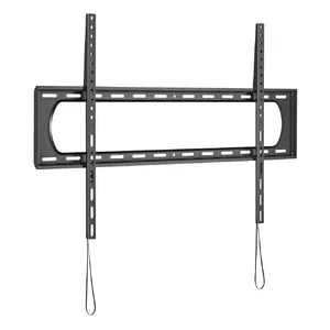 Fixed wall bracket for LED/LCD TV TECHLY Slim, for 60–120" screens, max weight 120 kg, VESA 50×50–900×600, black, 3.5 cm gap