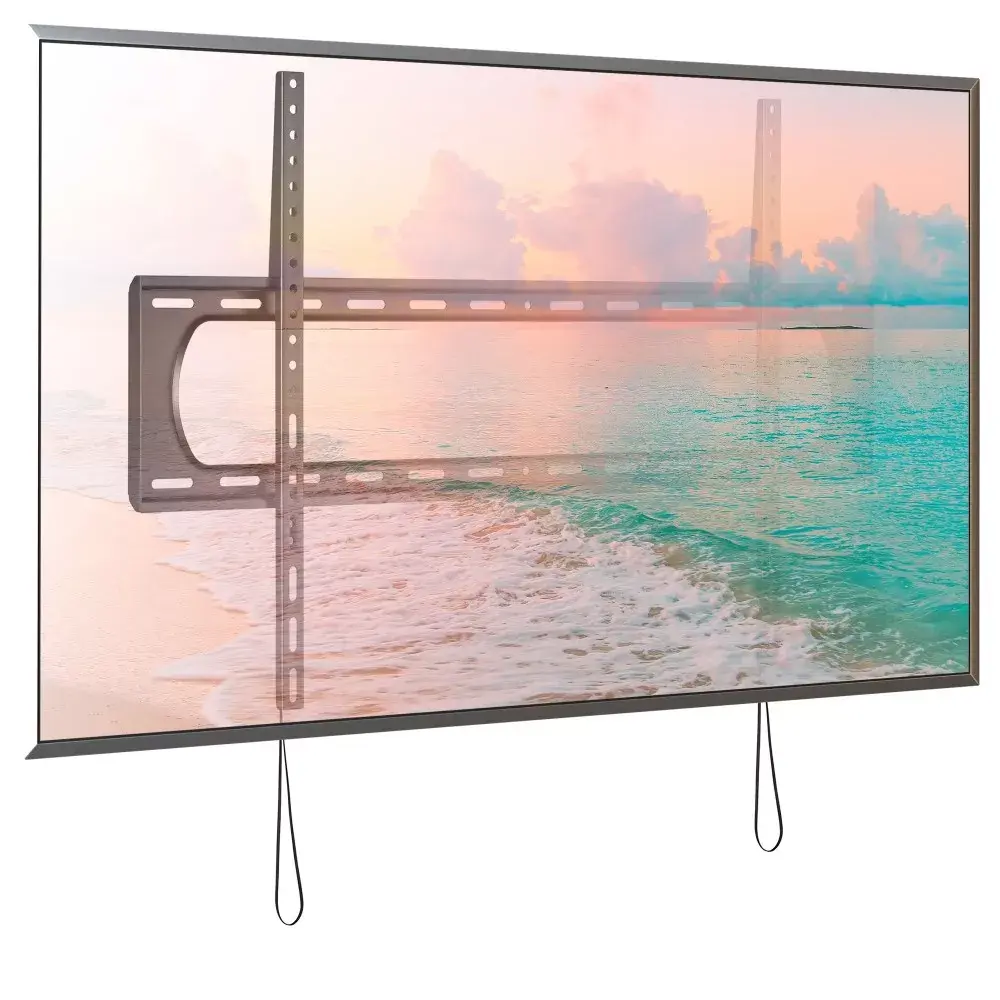 TECHLY Slim fixed wall bracket for 60–120" TVs Photo 2