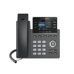 IP телефон Grandstream GRP2613W черный 4 линии TFT 2.4"