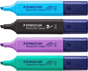 Augšvilcējs Staedtler Textmarker classic cool & cute Design 4 gab. komplekts