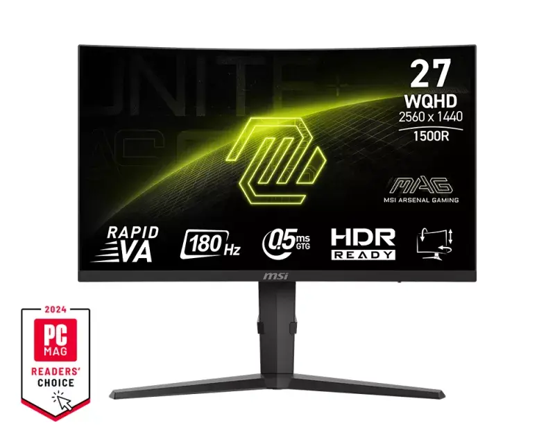 Monitor MSI MAG 275CQPFDE Photo 2