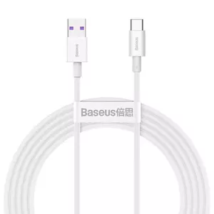 USB cable Baseus CATYS-A02 2m USB A USB C White