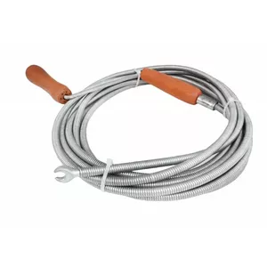 Drain Snake Spring Cable Hydroland 8 m SPR.8 — flexible drain cleaning coil
