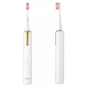 Electric toothbrush SENCOR SOC4103GD — sonic, 5 cleaning programs, up to 40,000 strokes/min, IPX7, LED battery indicator