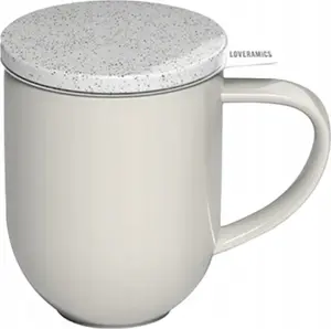 Loveramics Pro Tea Mug with Infuser and Lid, 300 ml, Beige
