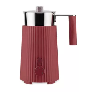 Elektriskais rokā turamais piena putotājs ALESSI AleFrotherRed — sarkans, putas gan karstam, gan aukstam pienam, karstajam šokolādei, 100–350 ml