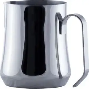 Milk Pitcher MOTTA Aurora stainless steel 350 ml – milk frothing jug, tapered spout
