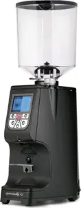 Espresso coffee grinder Eureka Atom Specialty 75 — Black, stepless micrometric adjustment