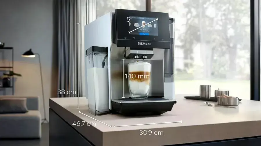Siemens EQ700 TQ715R03 полностью автоматическая кофемашина Photo 3