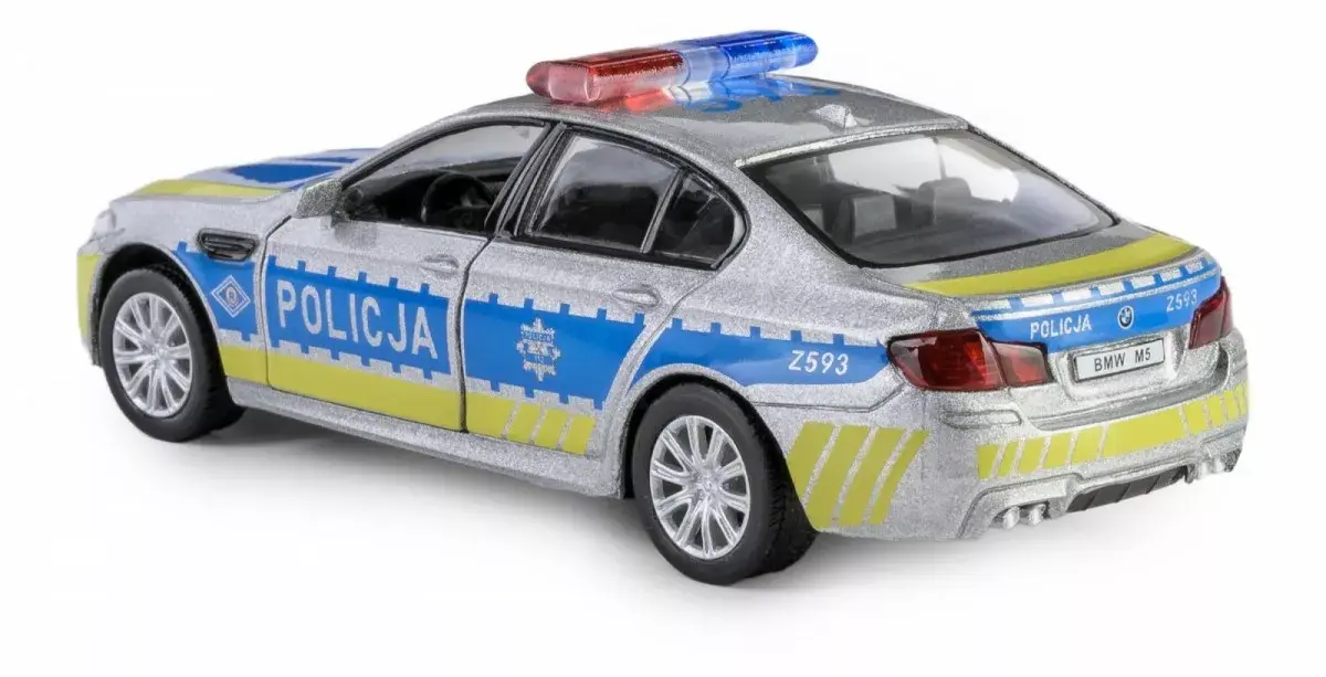 Daffi BMW M5 Police 1:32 modelis Photo 3
