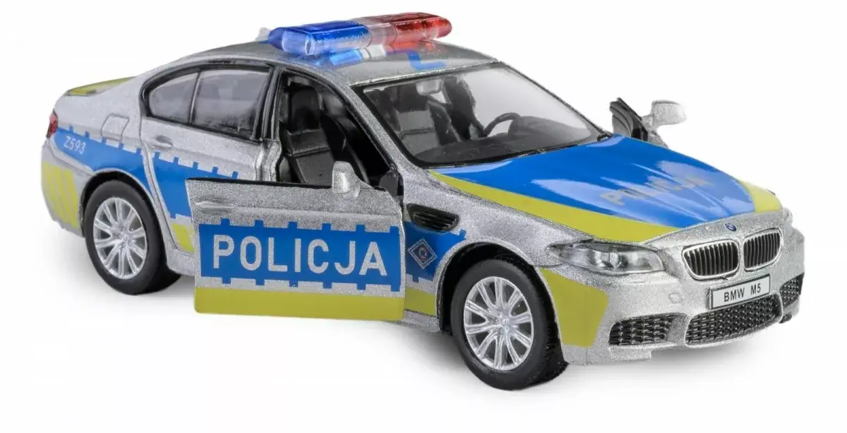 Daffi BMW M5 Police 1:32 modelis Photo 4