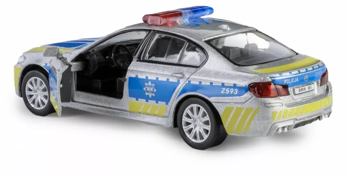 Daffi BMW M5 Police 1:32 modelis Photo 5