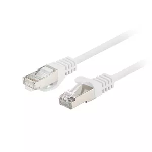 LANBERG Cat6 FTP patchcord network cable 1.5 m, white, RJ-45 male–male, 250 MHz, CCA, 26 AWG