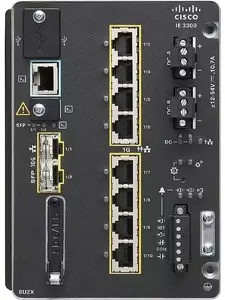 Industrial Switch Cisco Catalyst IE3300 IE-3300-8U2X-A — 8 GE Copper Ports, Rugged Ethernet