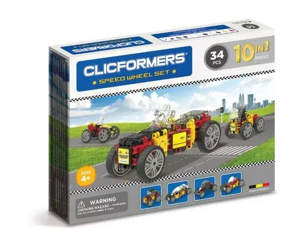 Clics CLICFORMERS Bricks Vehicles 34 шт. 803001 Photo 12