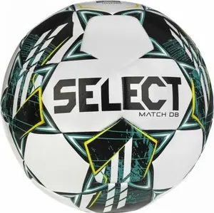 Футбольный мяч SELECT Match DB 5 v23 FIFA Basic бело‑зеленый, размер 5