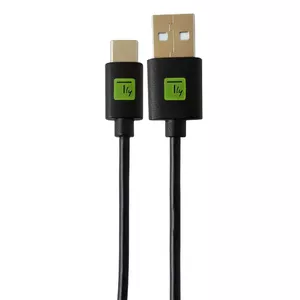 USB cable Techly ICOC MUSB20-CMAM20T 2 m USB A USB C Black
