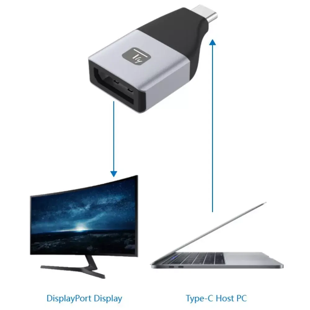 USB graphics adapter Techly IADAP USBC-DP4K Photo 4