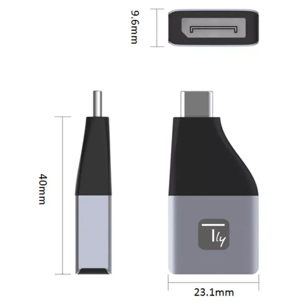 USB graphics adapter Techly IADAP USBC-DP4K Photo 5