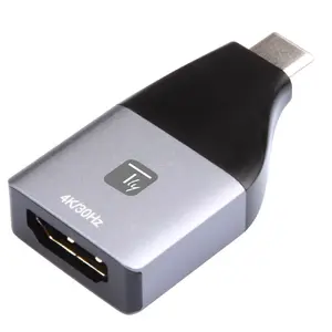 USB graphics adapter Techly IADAP USBC-HDMI4K 4096 x 2160 pixels Black Silver