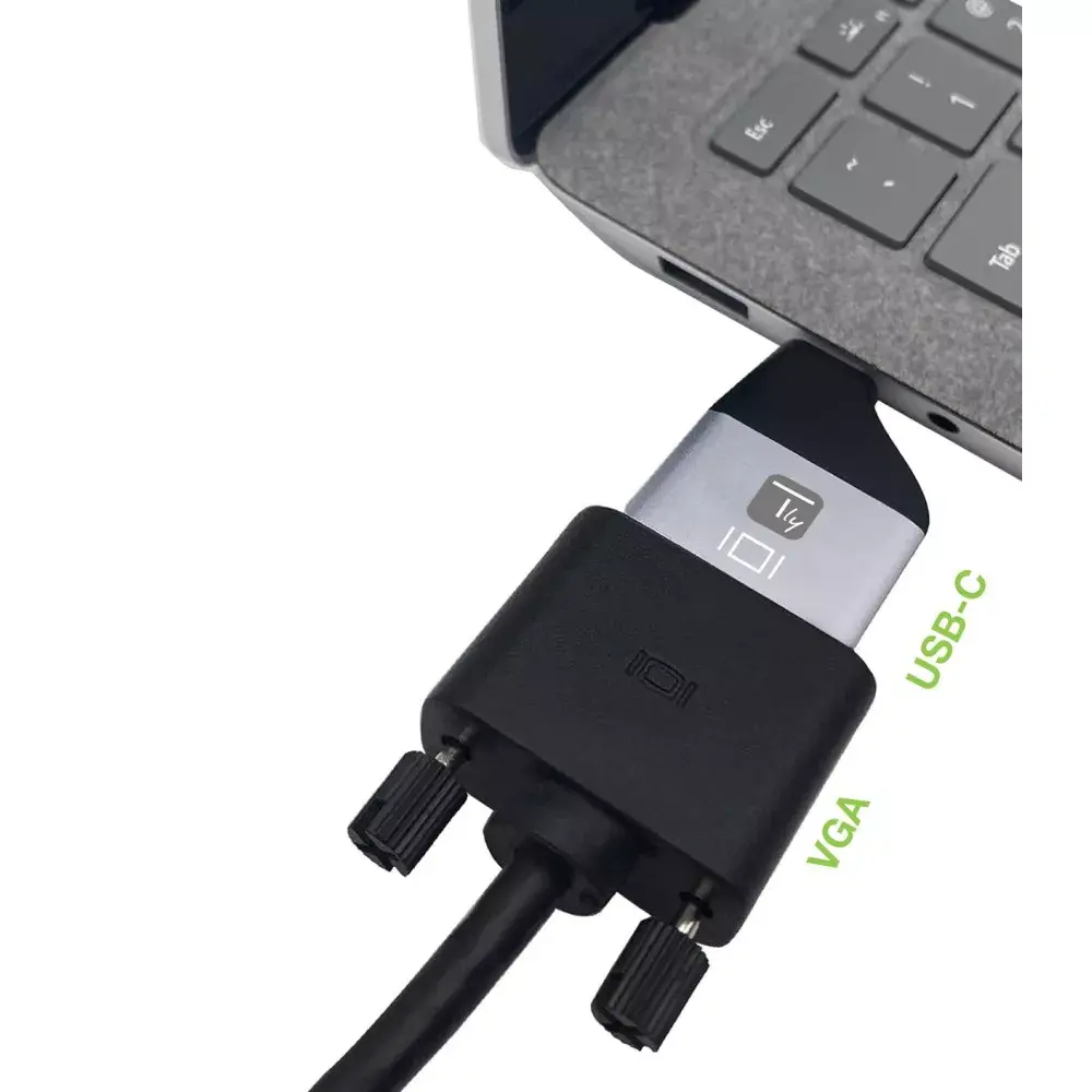 USB graphics adapter Techly IADAP USBC-VGAC Photo 2