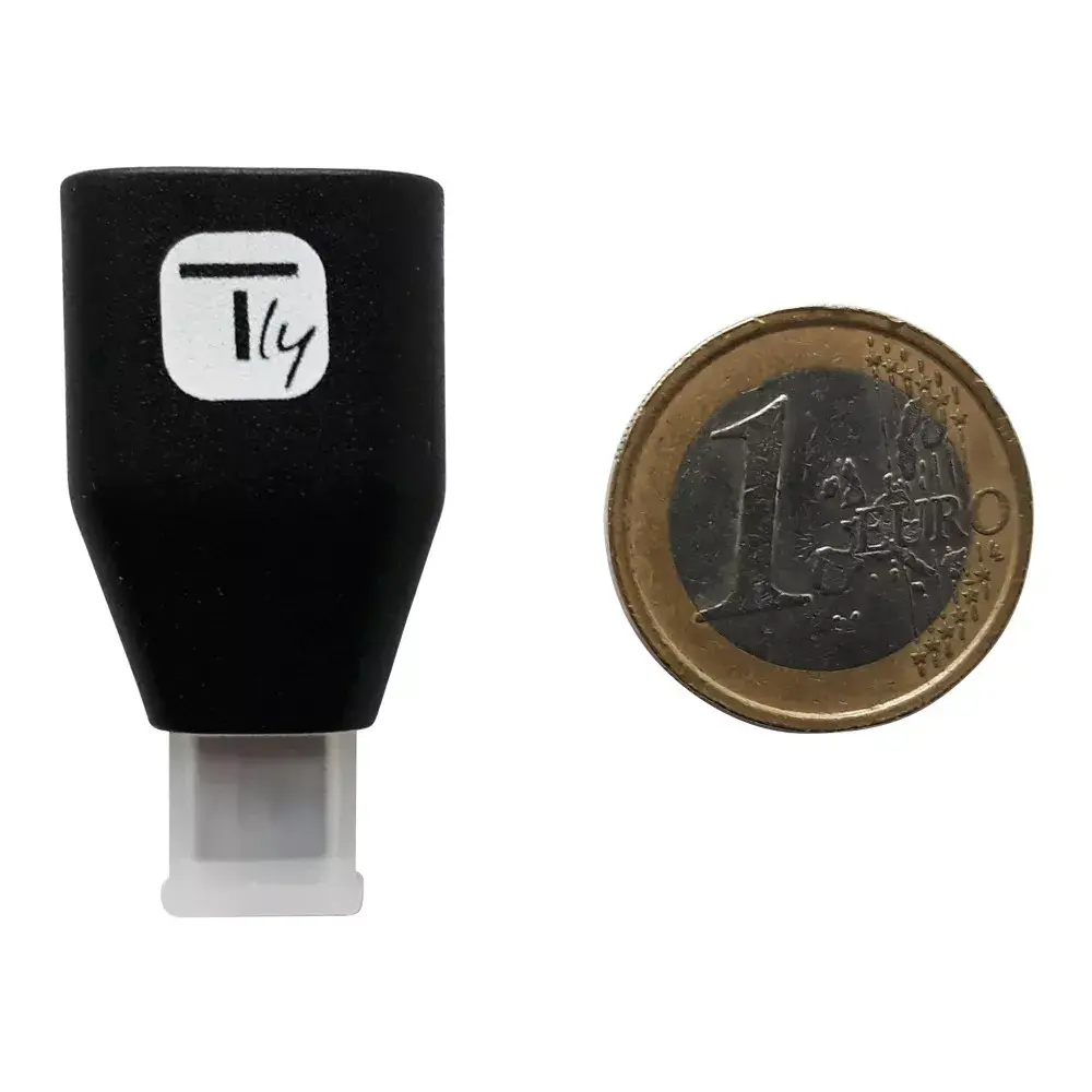 Techly USB-C Male uz USB-A Female adapteris IADAP-USB30-CMAFTY Photo 5
