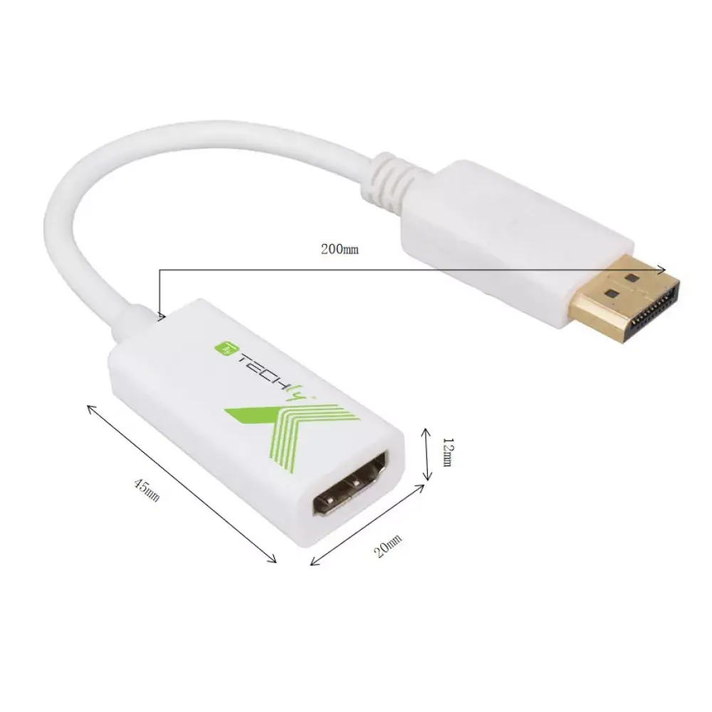 Techly IADAP DP-HDMIFP video cable adapter Photo 2