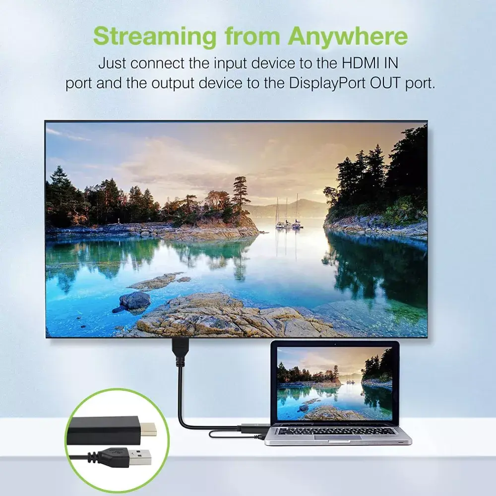 Video Signal Converter Techly ICOC HDMI-DP12A Photo 6