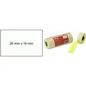 Cenu etiķetes agipa 151992 baltas pastāvīgās 26 x 16 mm cenu un marķēšanai