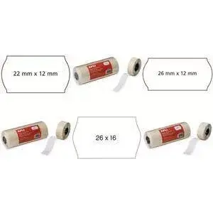 Price labels agipa 100923 self‑adhesive removable 26 x 16 mm (roll)