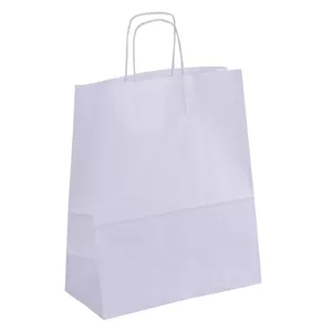 Paper bag APLI 101649 White 1 pc