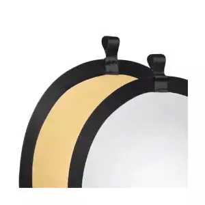 Reflektors Walimex 17689 Apaļš Zelta Sudraba 56 cm