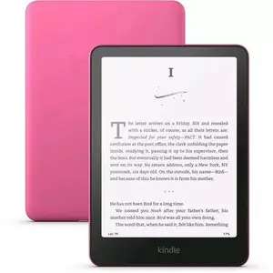 Электронная книга Amazon Kindle Paperwhite 2024 16 GB raspberry — 6.8" экран, регулируемая тёплая подсветка, влагозащита