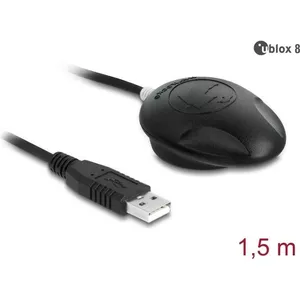 GNSS uztvērējs Navilock NL-802U u-blox 8 USB 2.0 ar 1,5 m kabeli