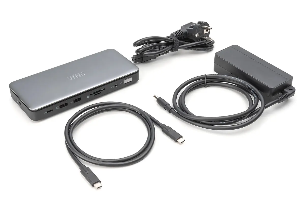 DIGITUS DA-70917 11-portu USB-C dokstacija Photo 12