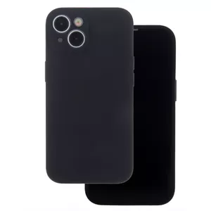 Silicone case Mocco for Samsung Galaxy A23 5G — Solid Black, slim protective cover